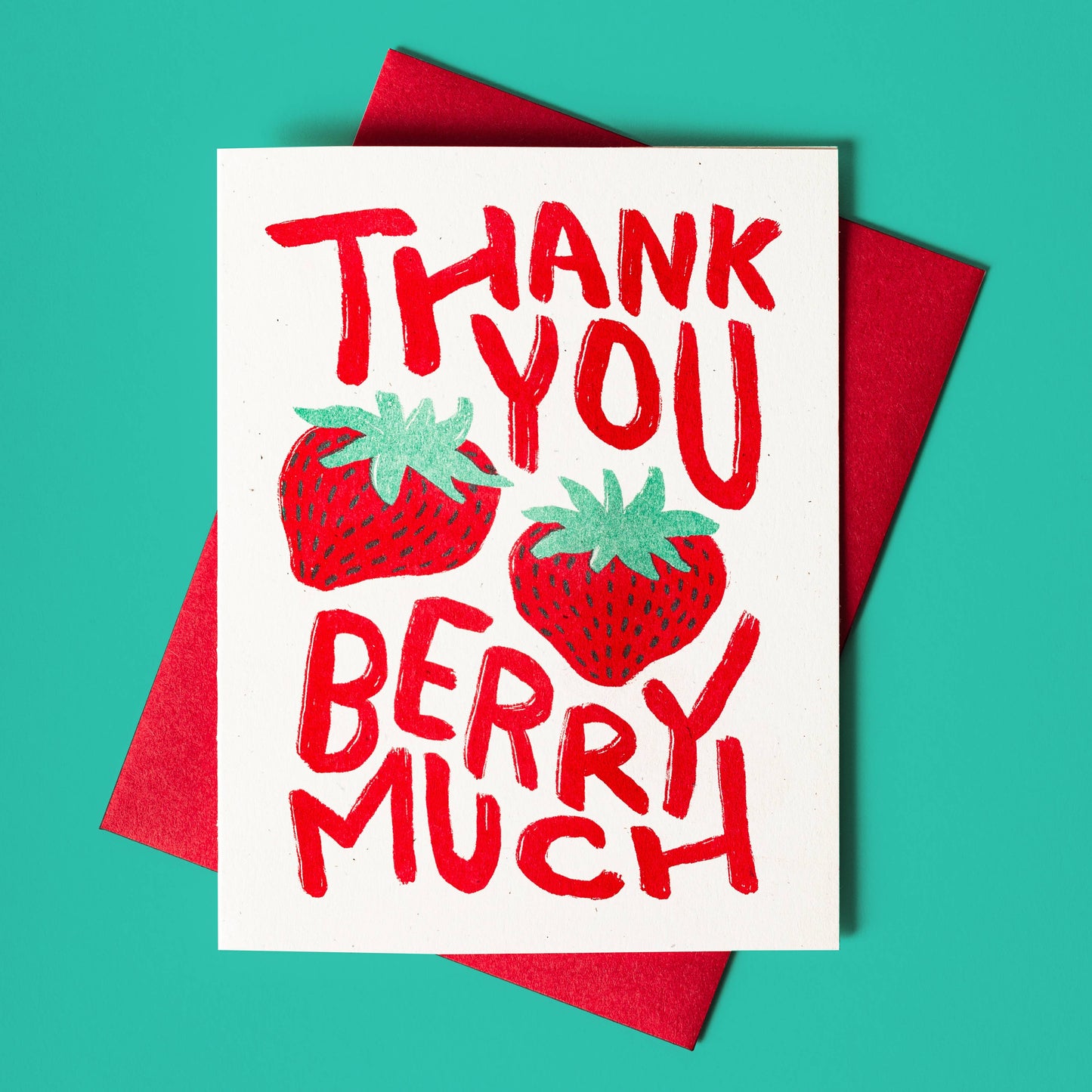 Thank You Berry Much Card