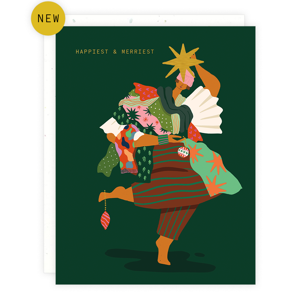 Merriest Tree Card