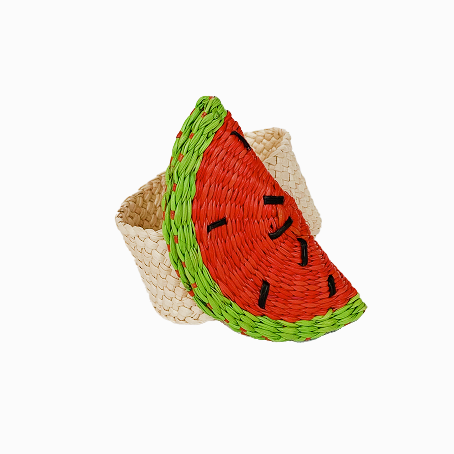 Fruit Raffia Napkin Rings