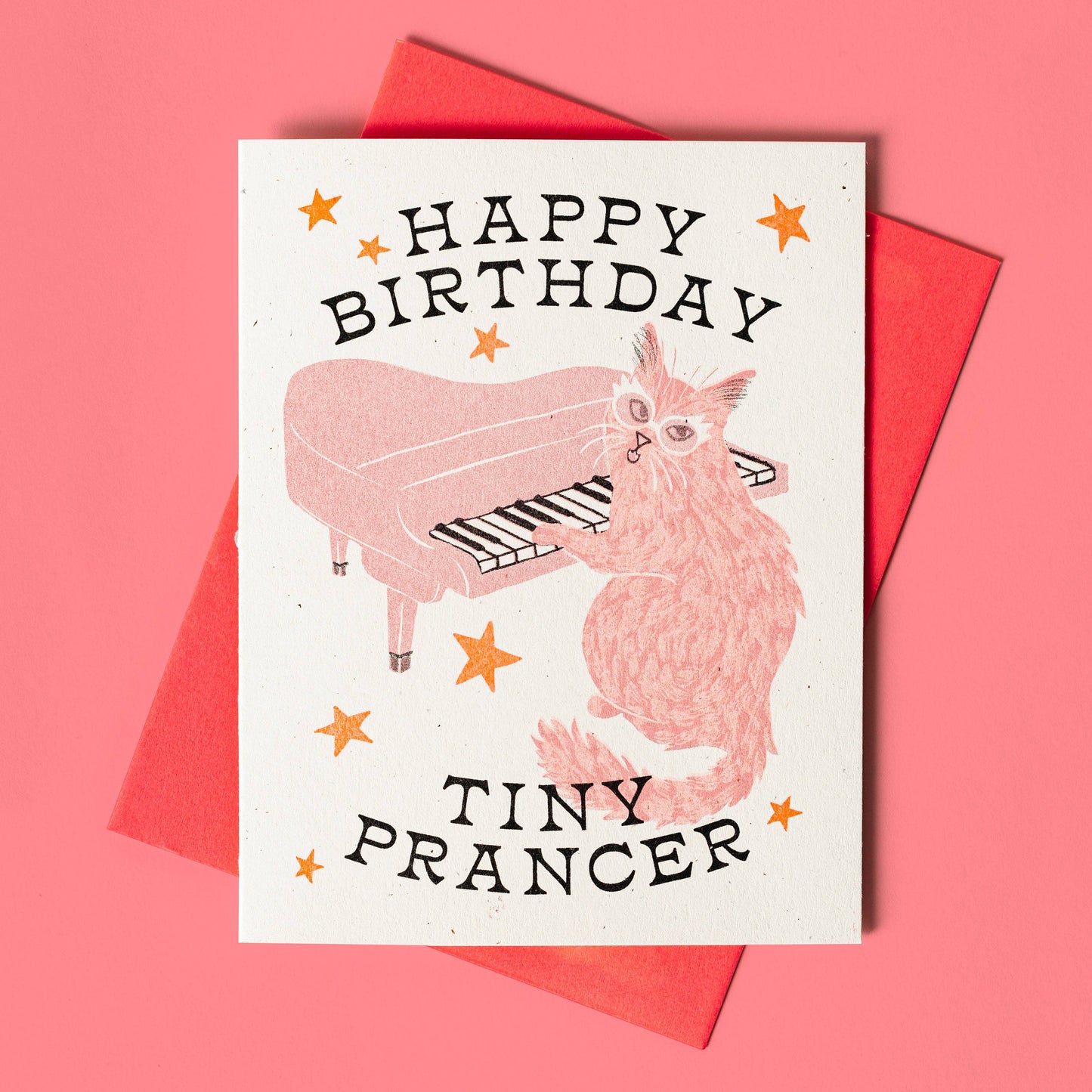Happy Birthday Tiny Prancer Card