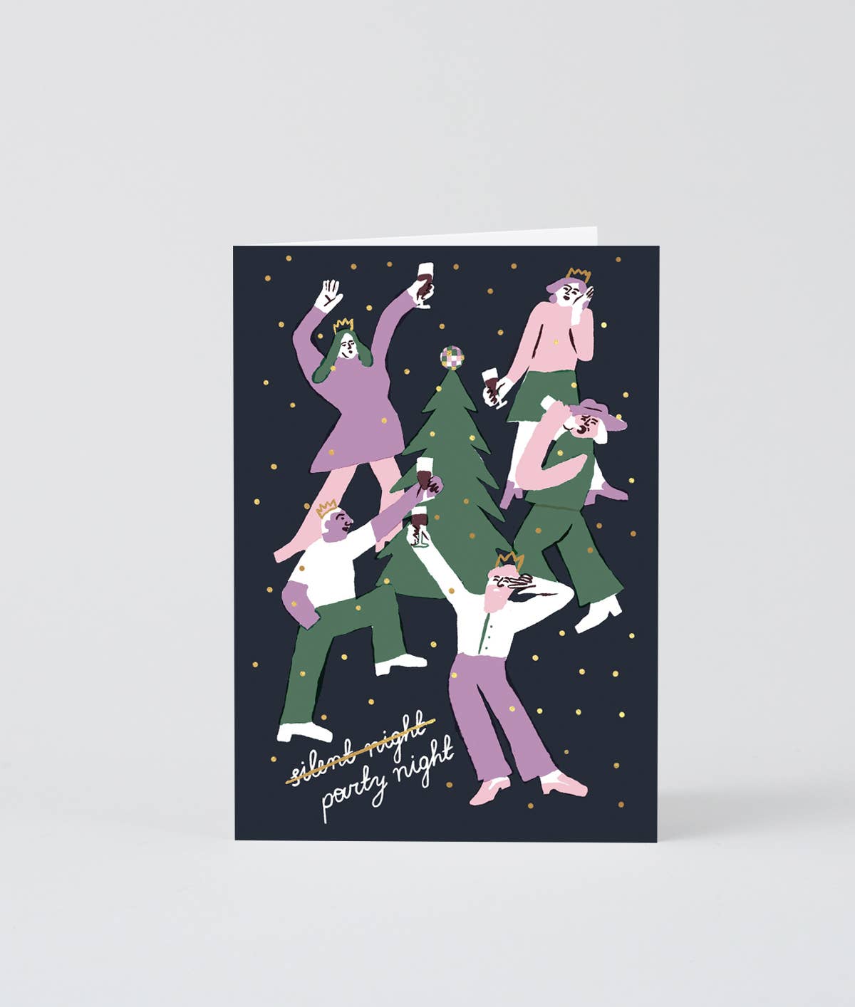 Party Night Holiday Greeting Card