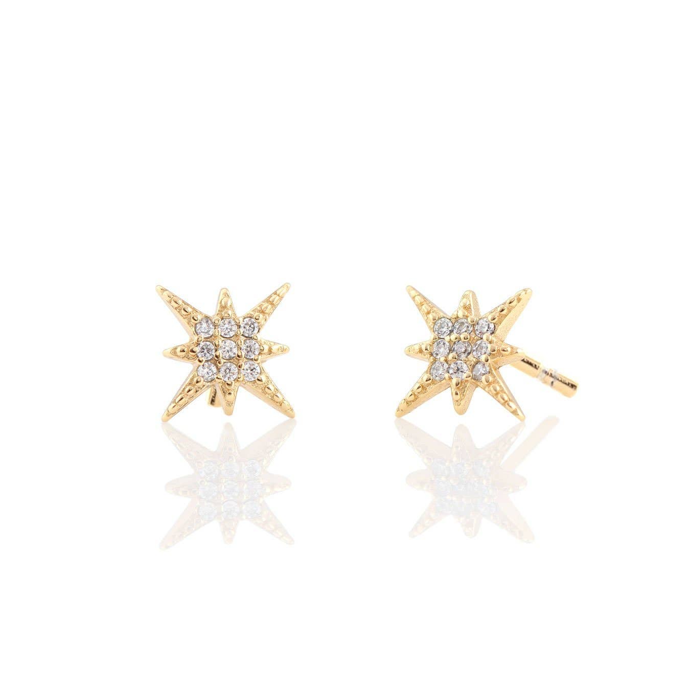 Starburst Crystal Studs