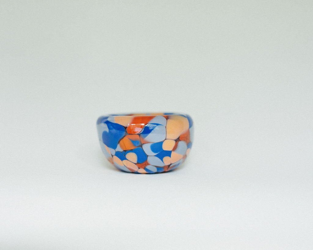 Glass Blown Mini Nesting Bowl