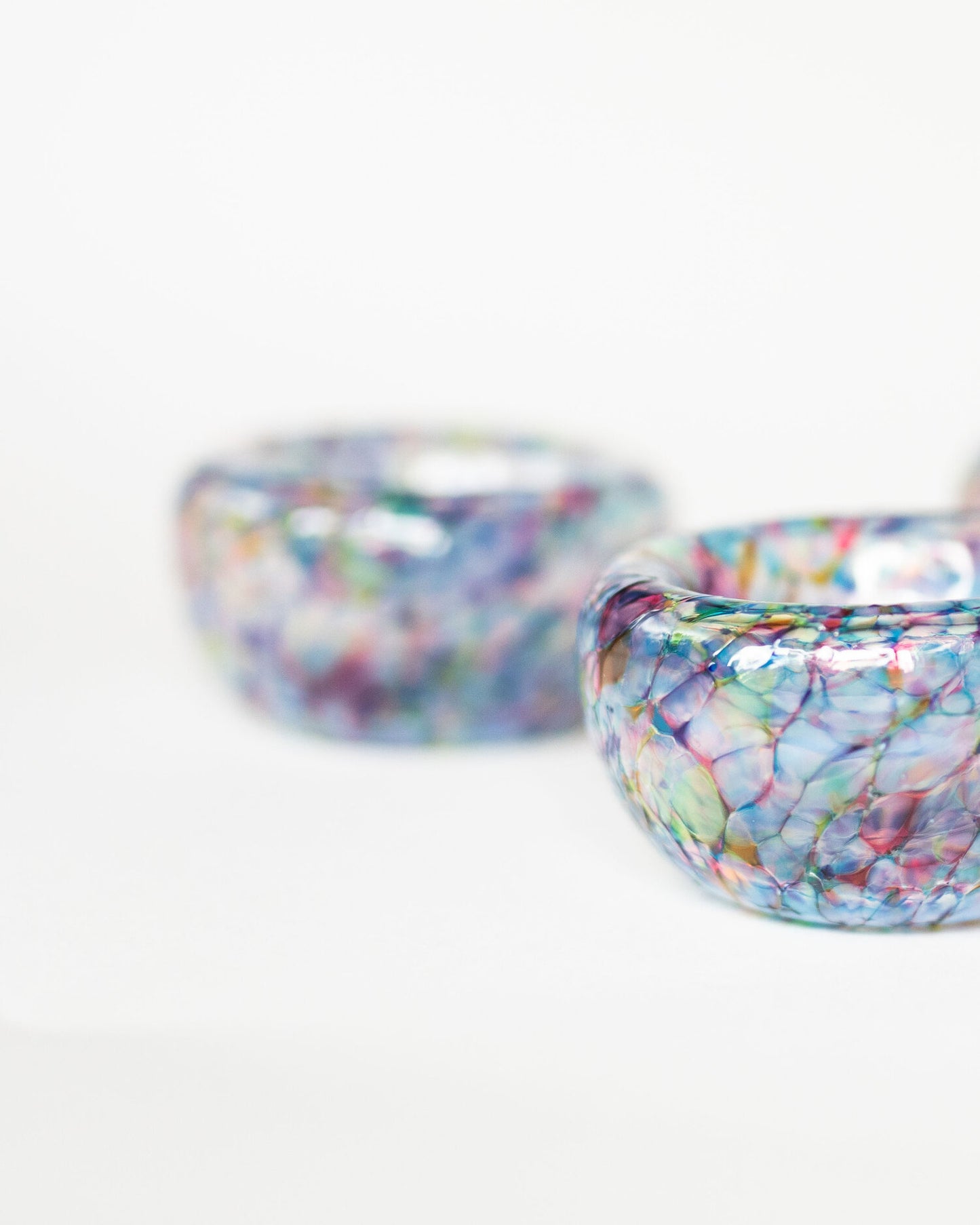 Glass Blown Mini Nesting Bowl