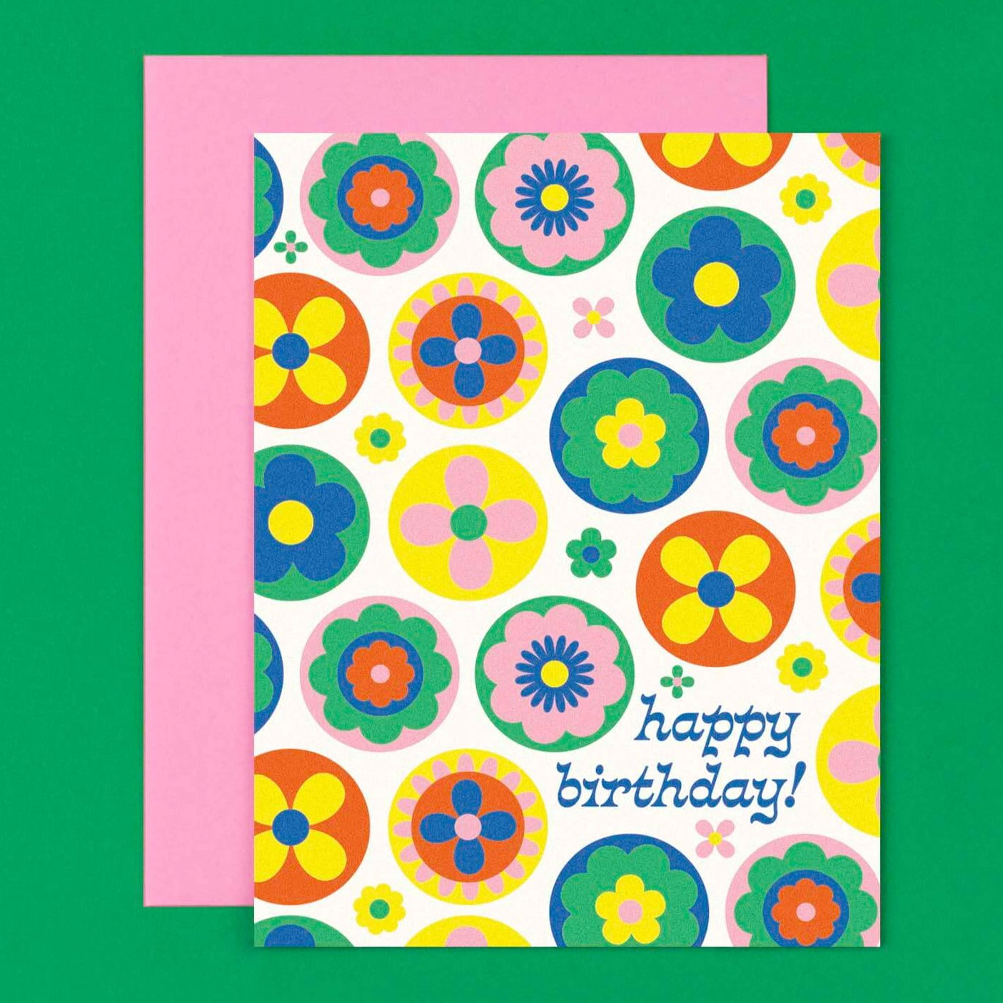 Folk Birthday Card