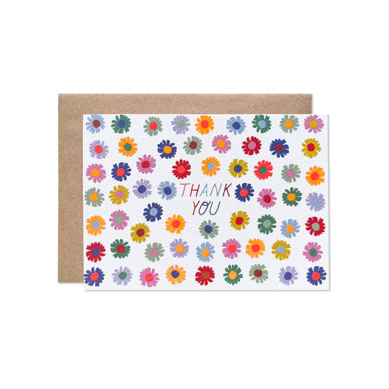 Darling Daisy Thanks Card + Set