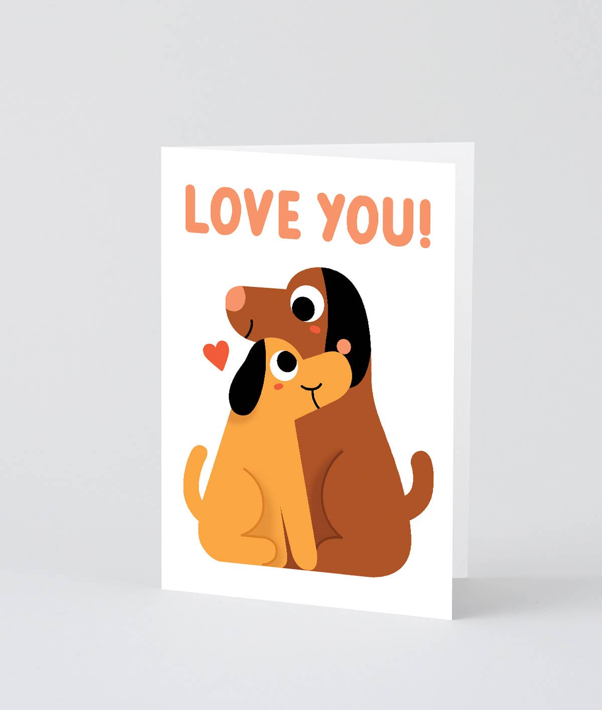 Love You Dogs Card