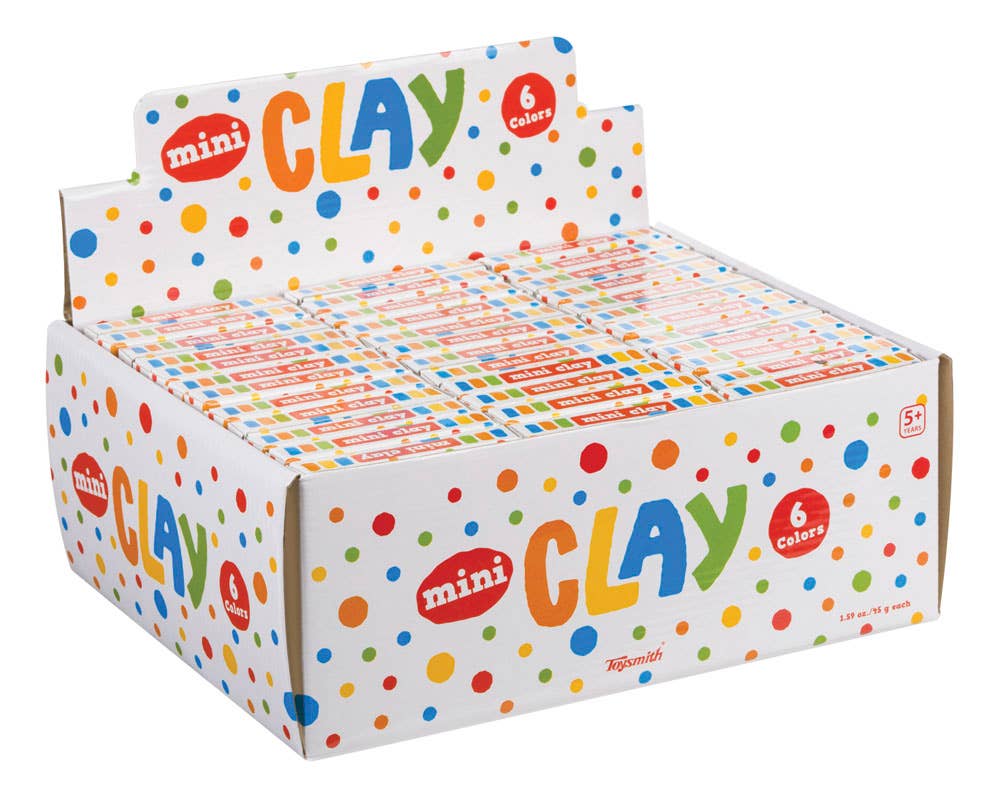 Mini Clay 6 Vibrant Colors