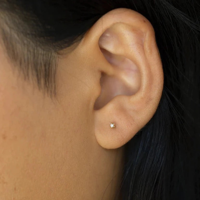 Diamond Baby Studs