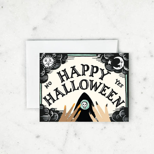 Ouija Halloween Greeting Card
