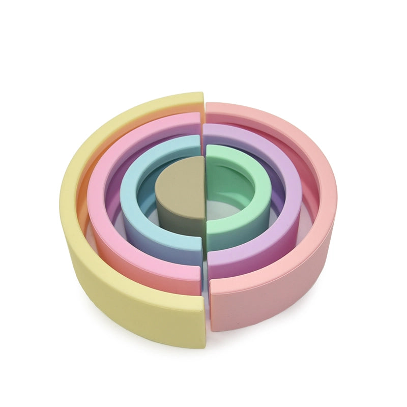 Pastel Silicone Rainbow