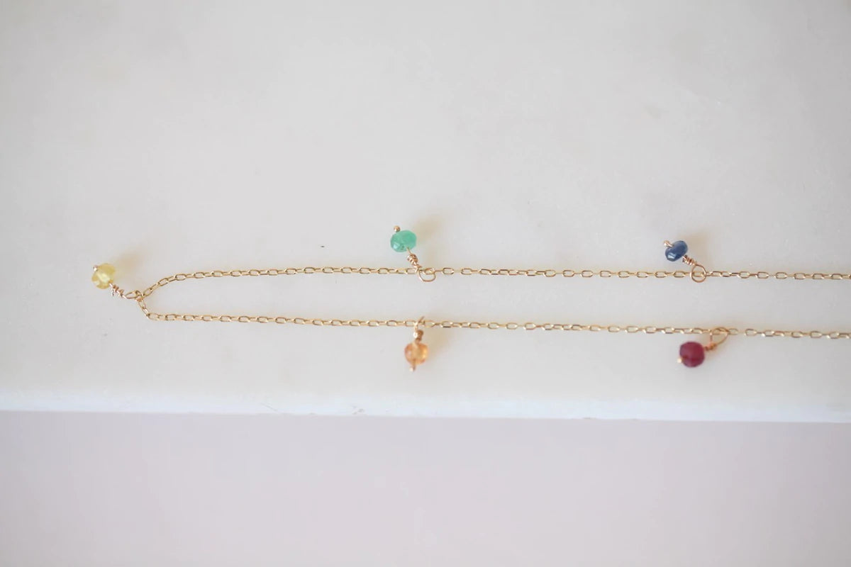 Rainbow Shaker Necklace