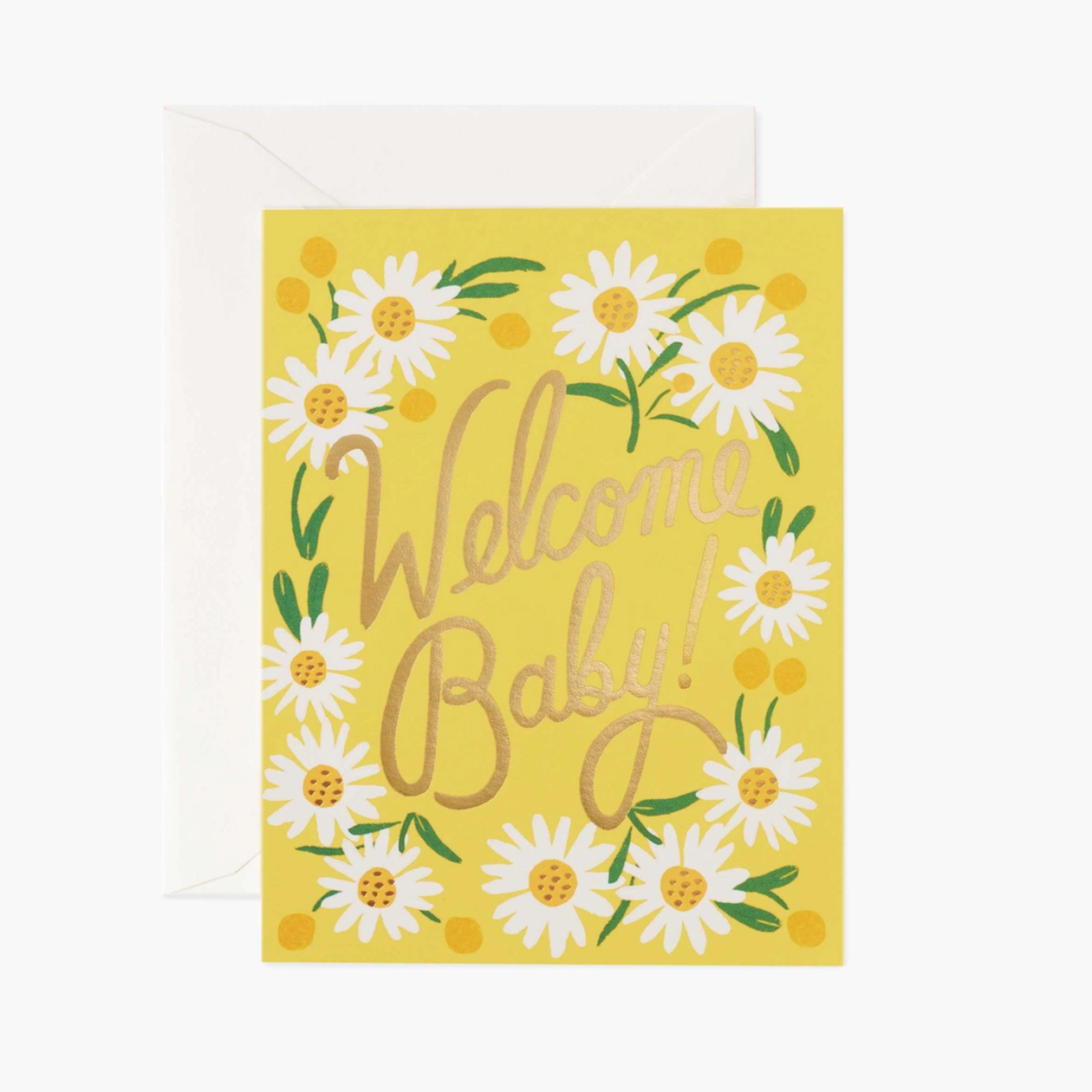 Daisy Baby Card