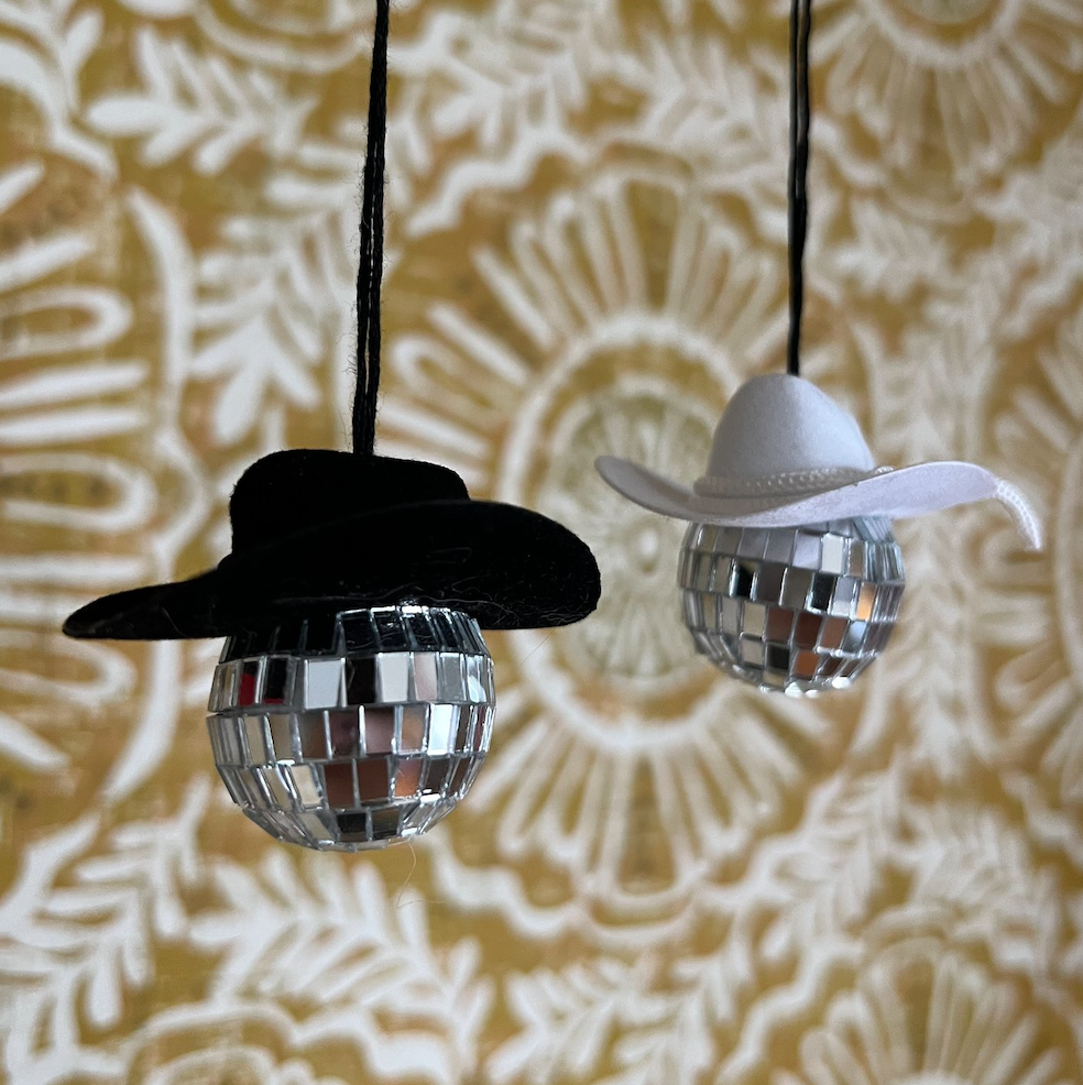 Disco Cowboy Ornament