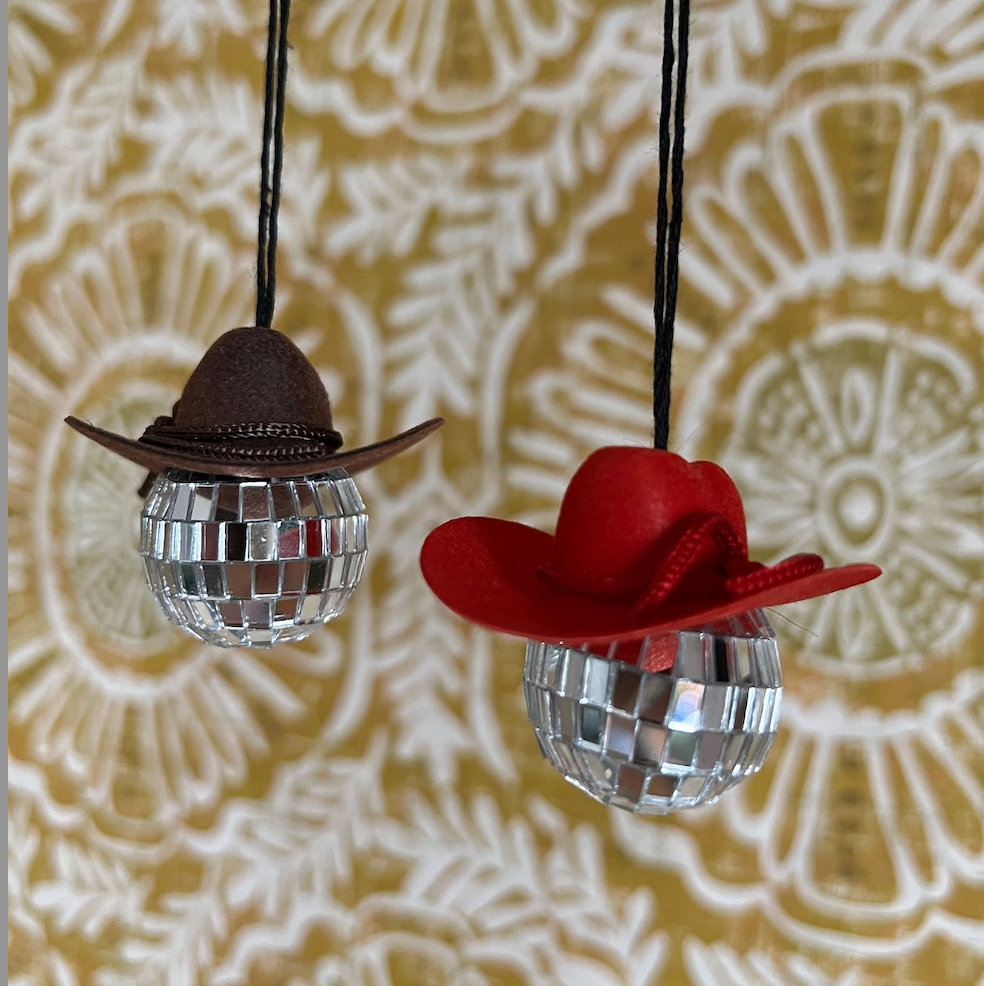 Disco Cowboy Ornament