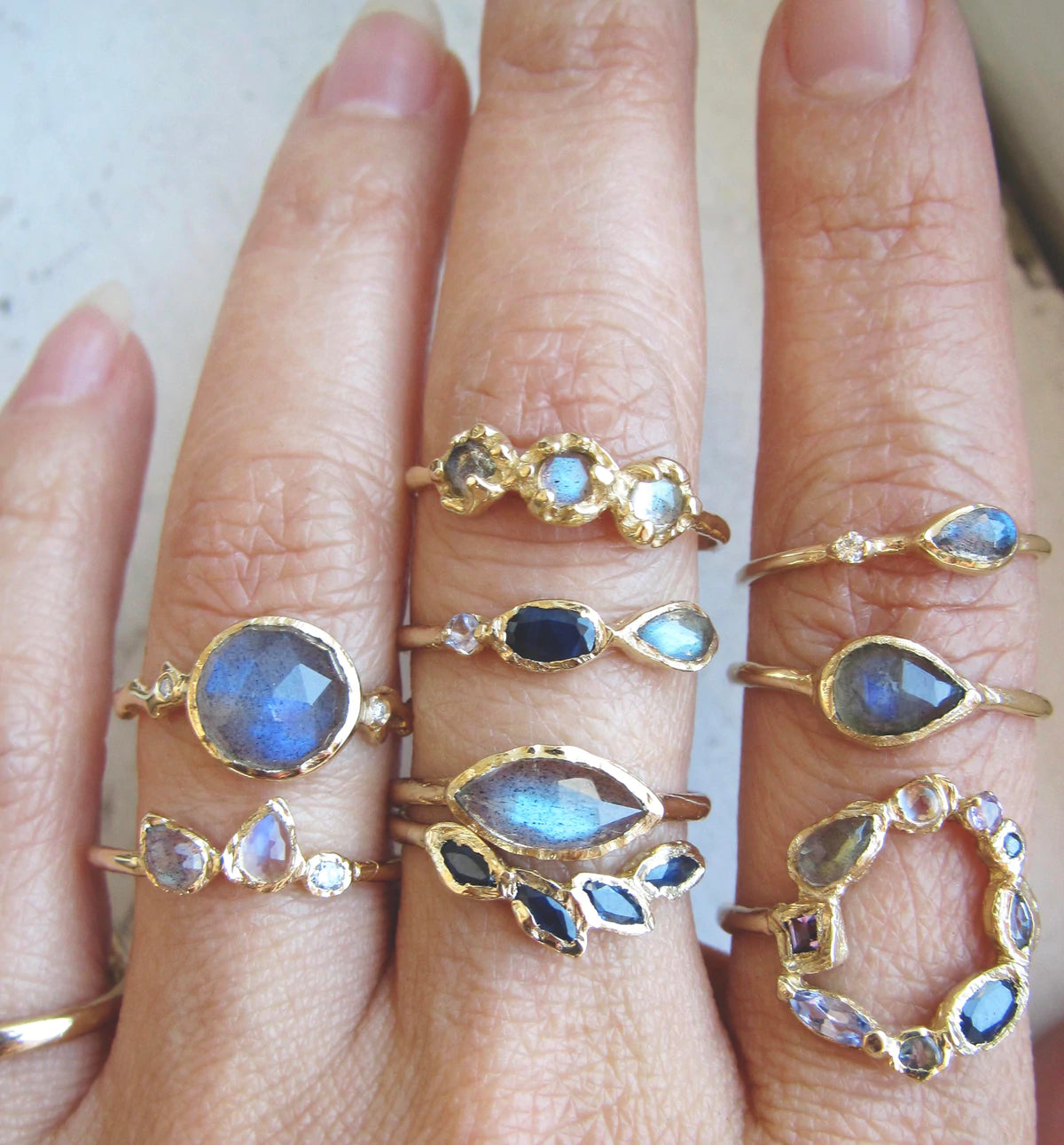 Tribe Labradorite Ring