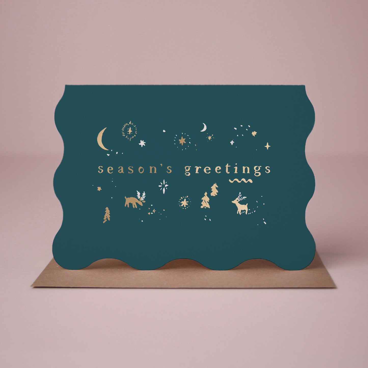 Season's Greetings Scene Card