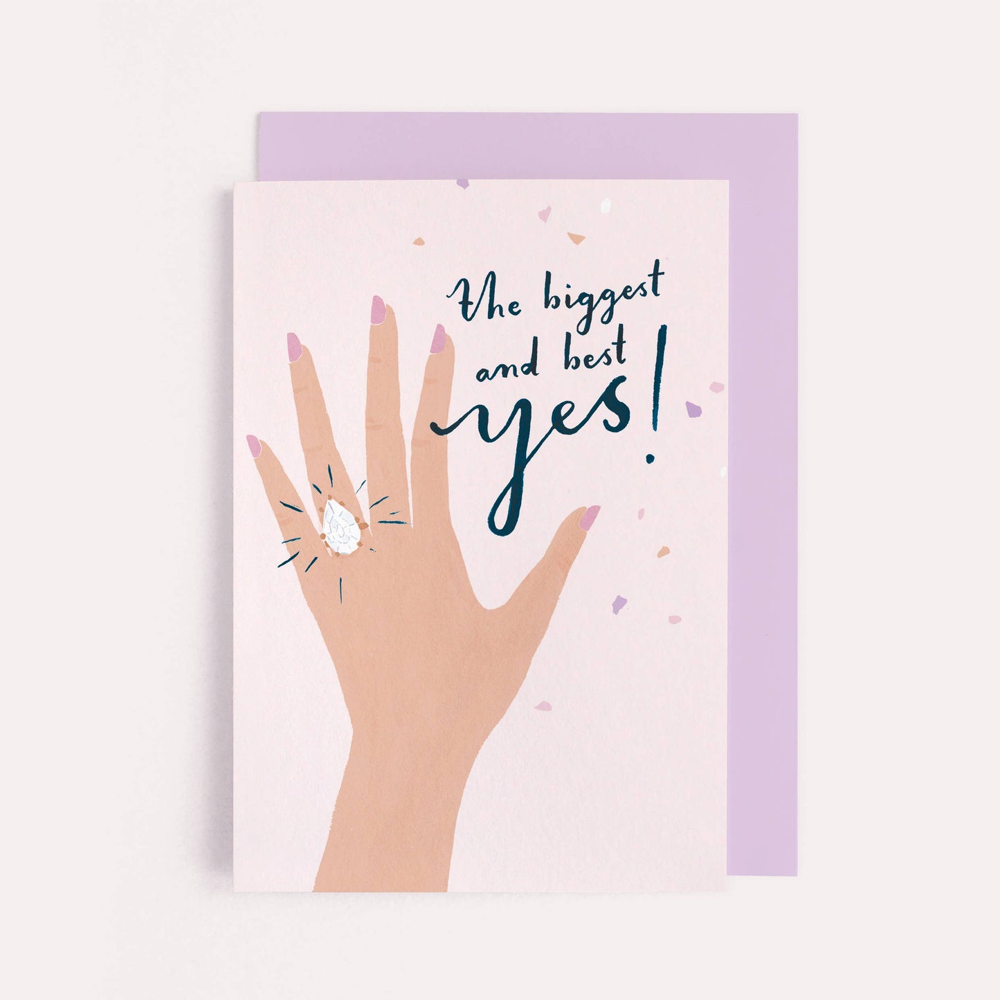 Diamond Ring Engagement Card
