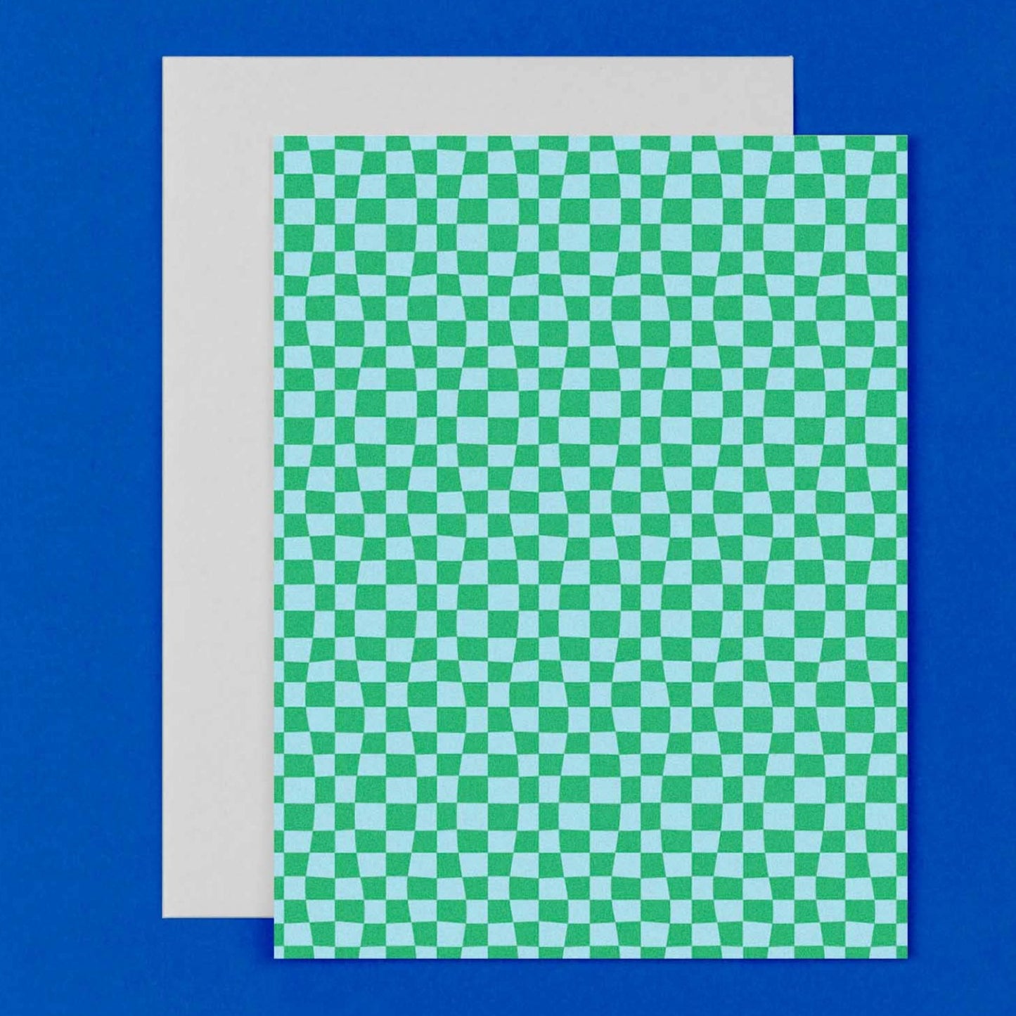 Chunky Checker Card