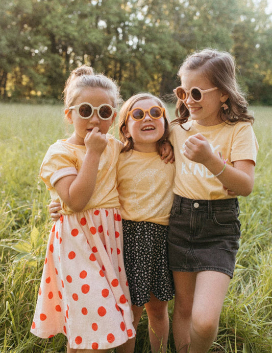 Peace Floral Kid's Tee