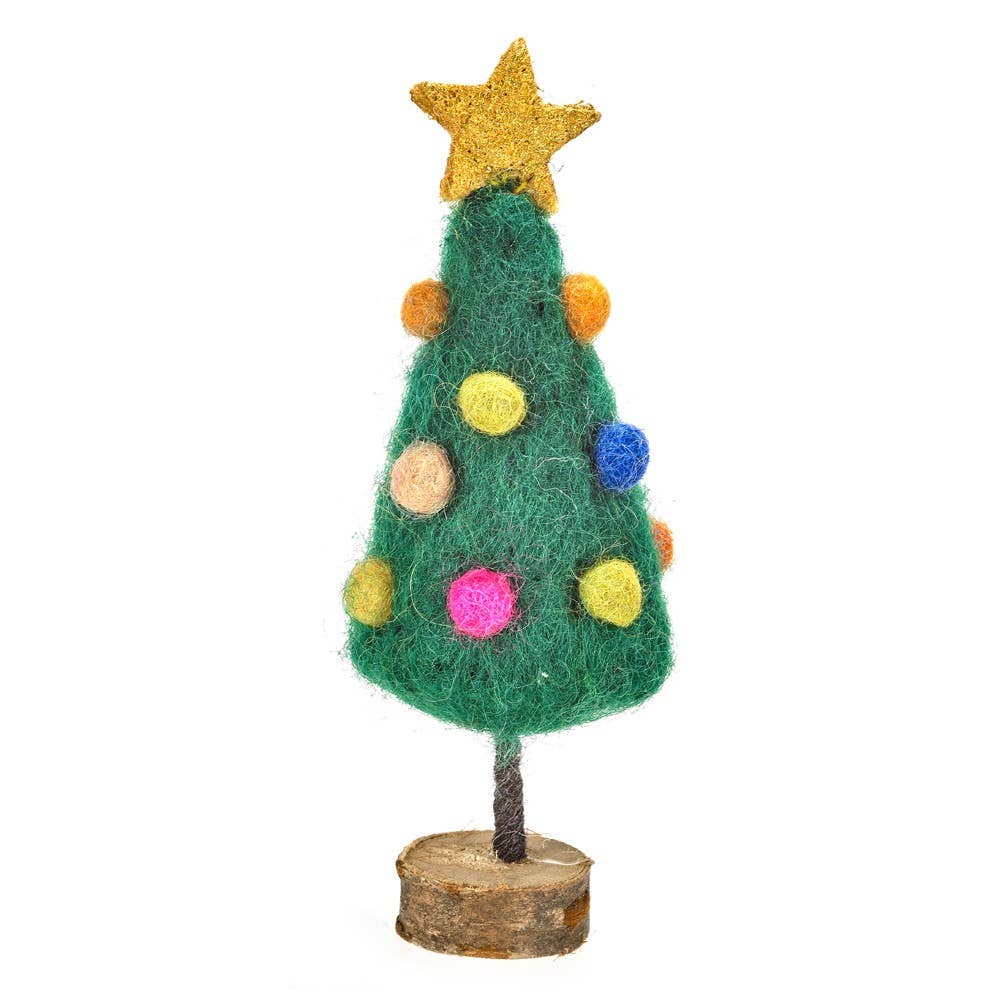 Mini Felt Xmas Tree