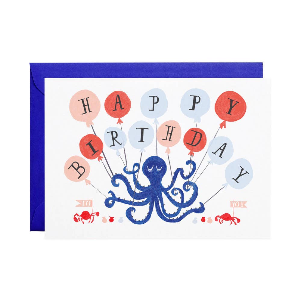 Eight Balloons Card