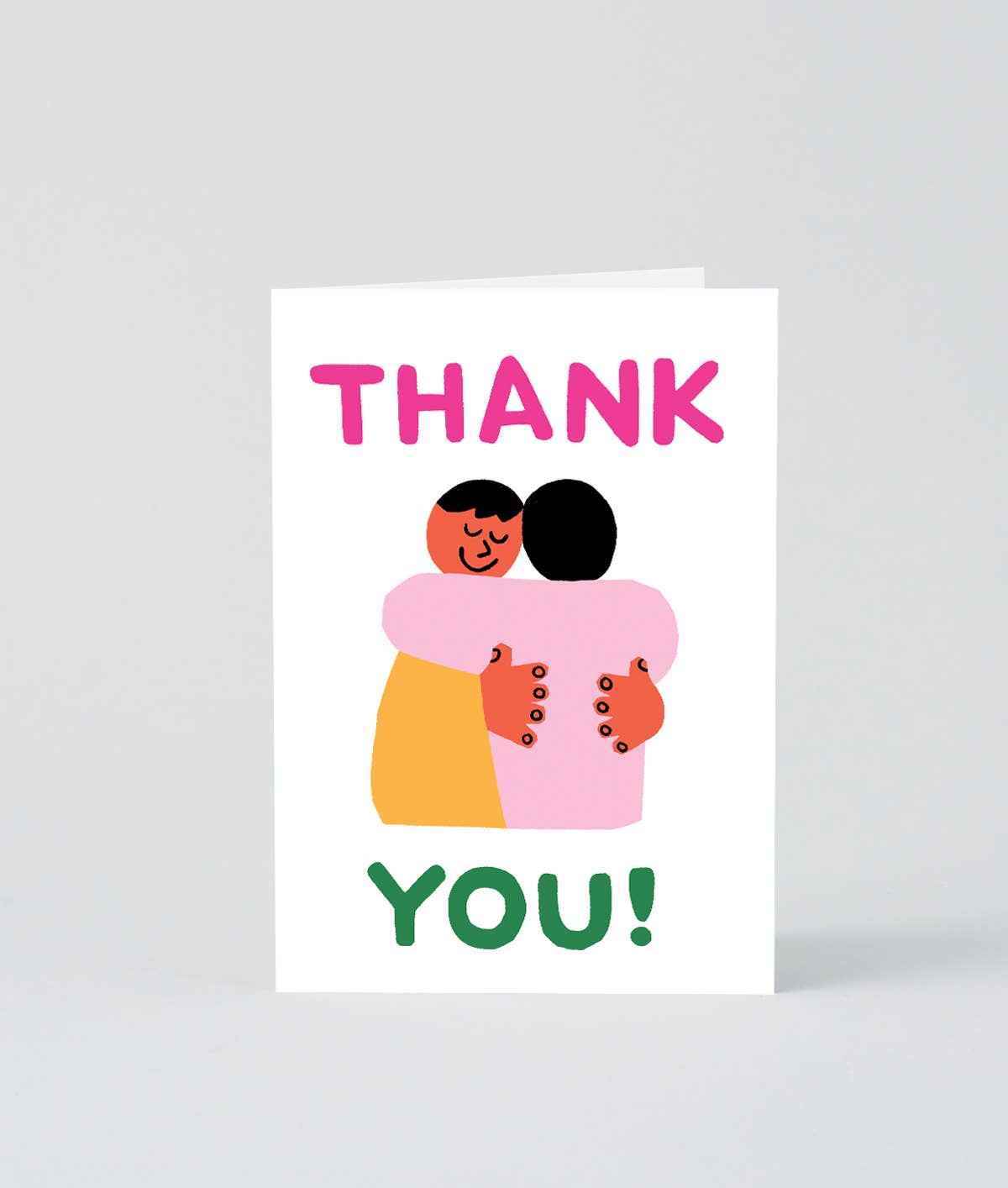 Thank You Hug Greeting Card