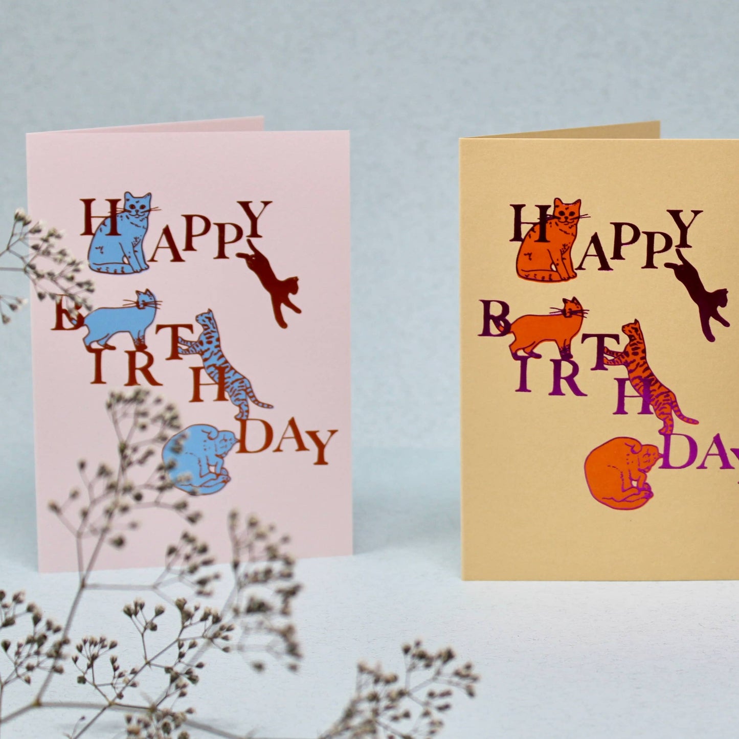 Birthday Cats Card