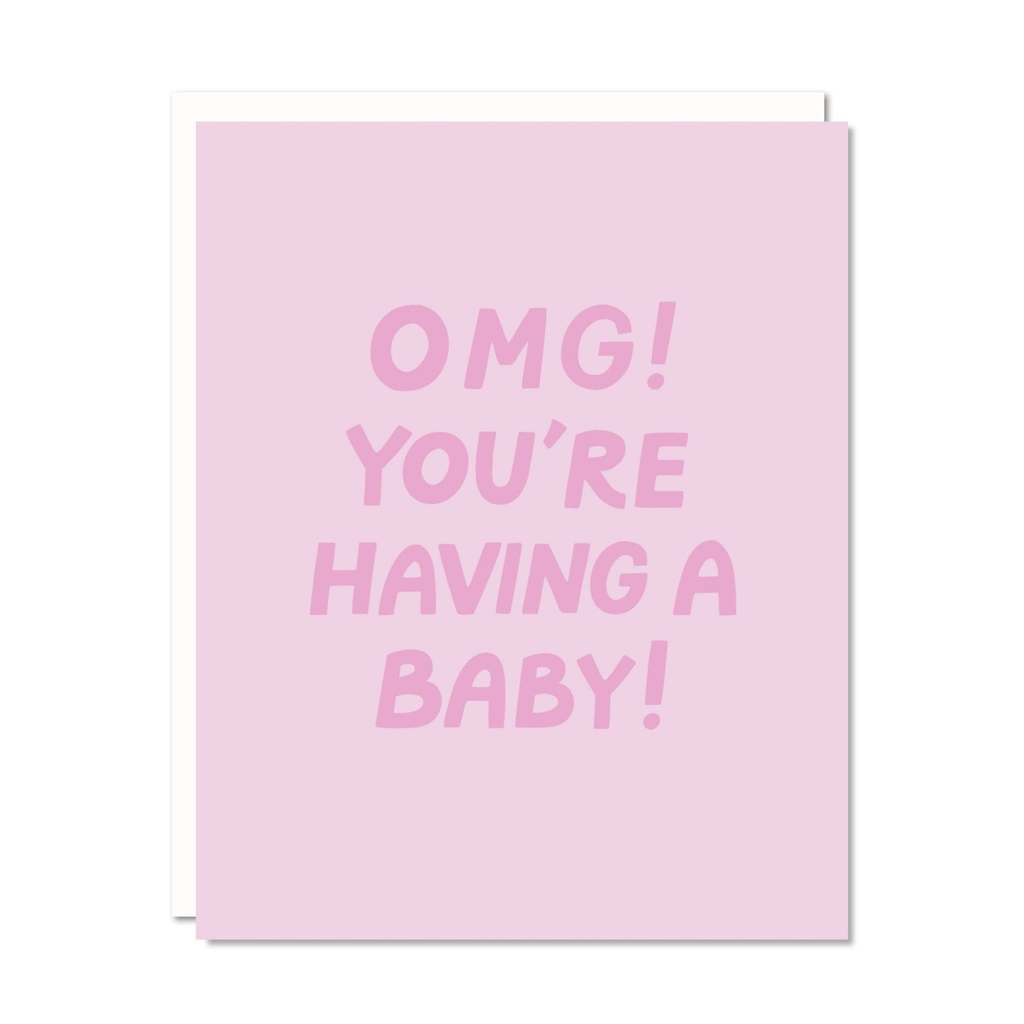 OMG Baby Card