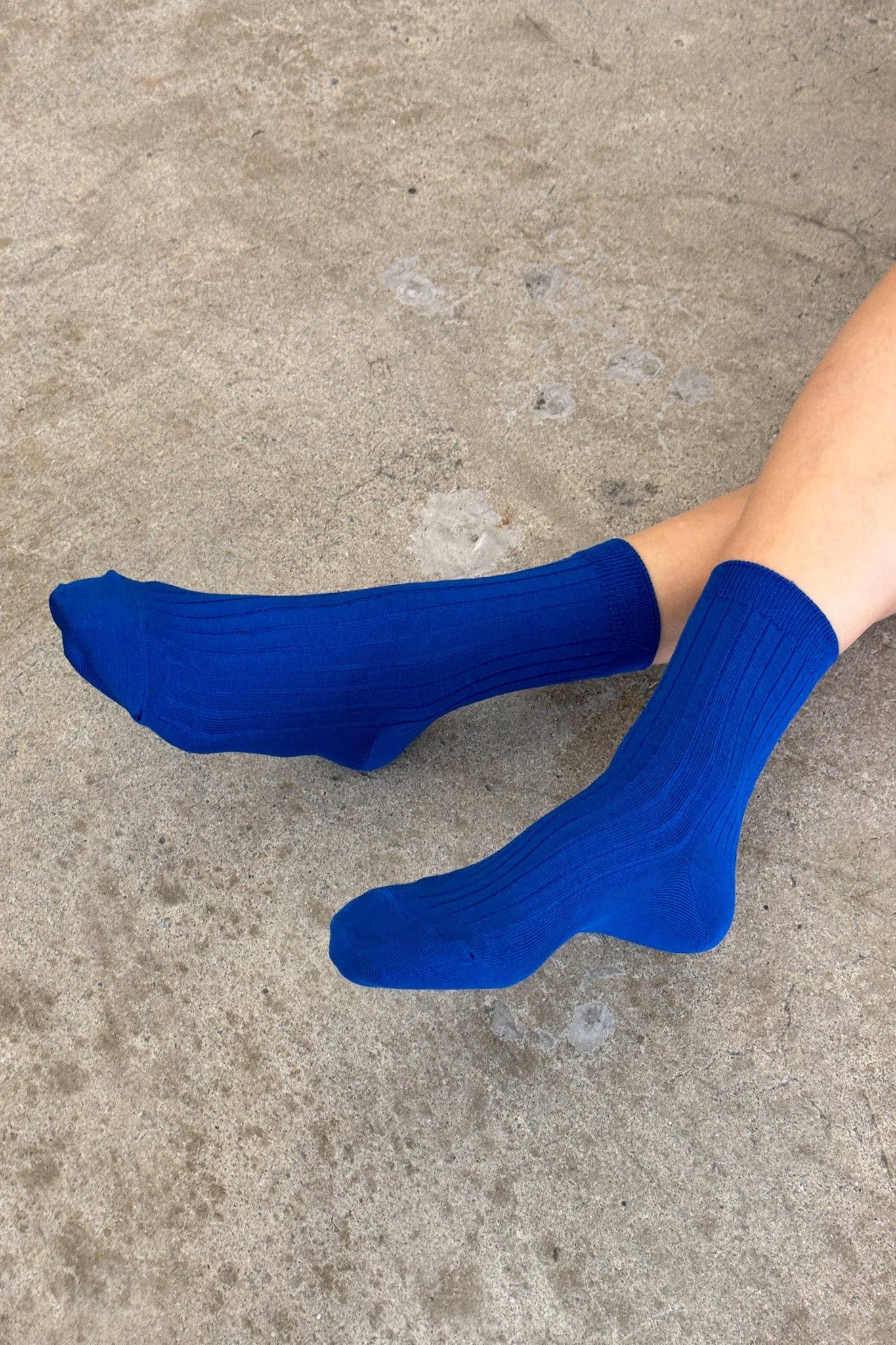 Her Combed Cotton Rib Socks