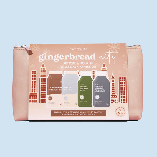 Gingerbread City Restoring & Nourishing Sheet Mask Kit