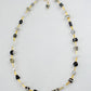 Black and White Beaded Necklace