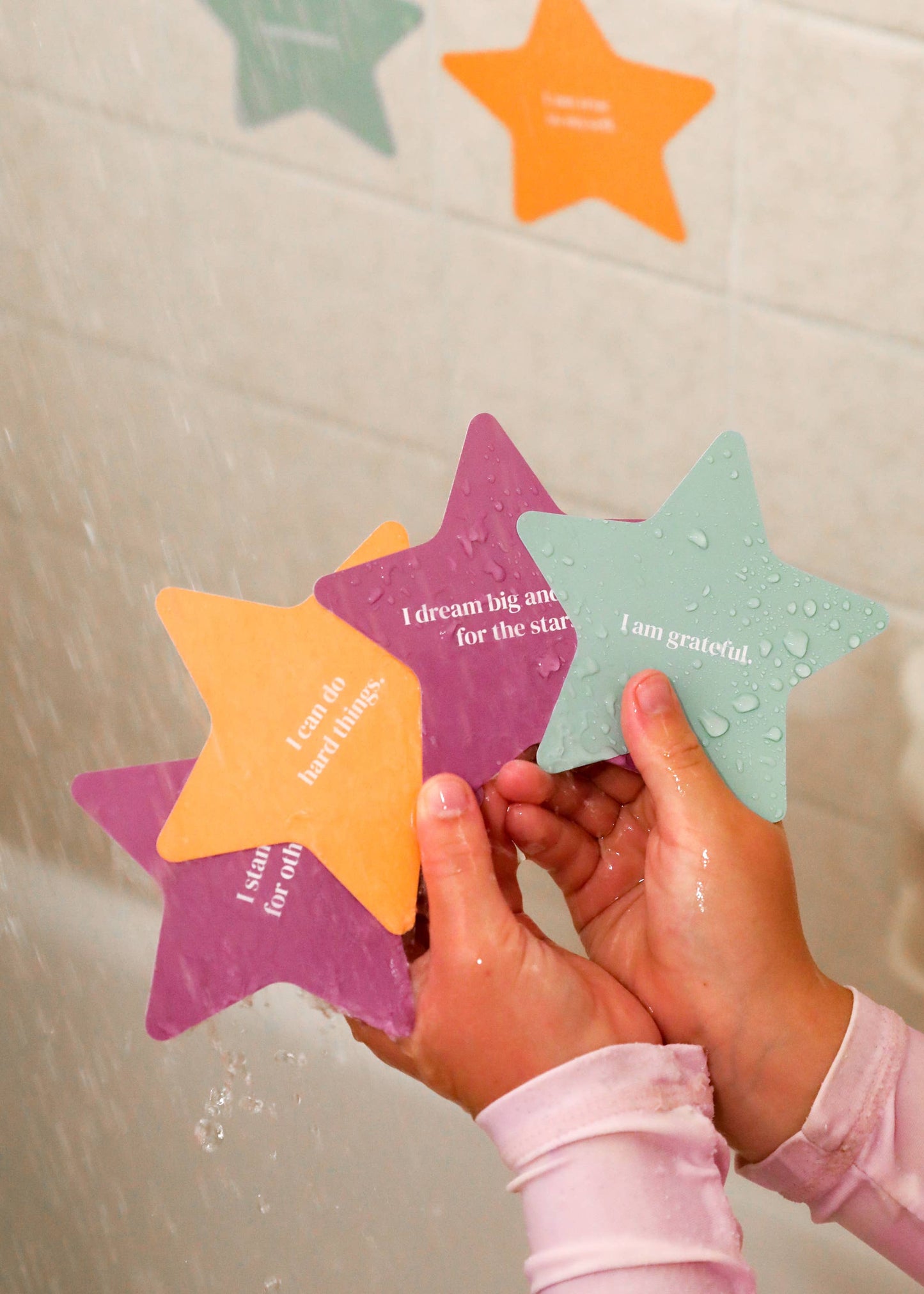 Shower Affirmation Cards Kids