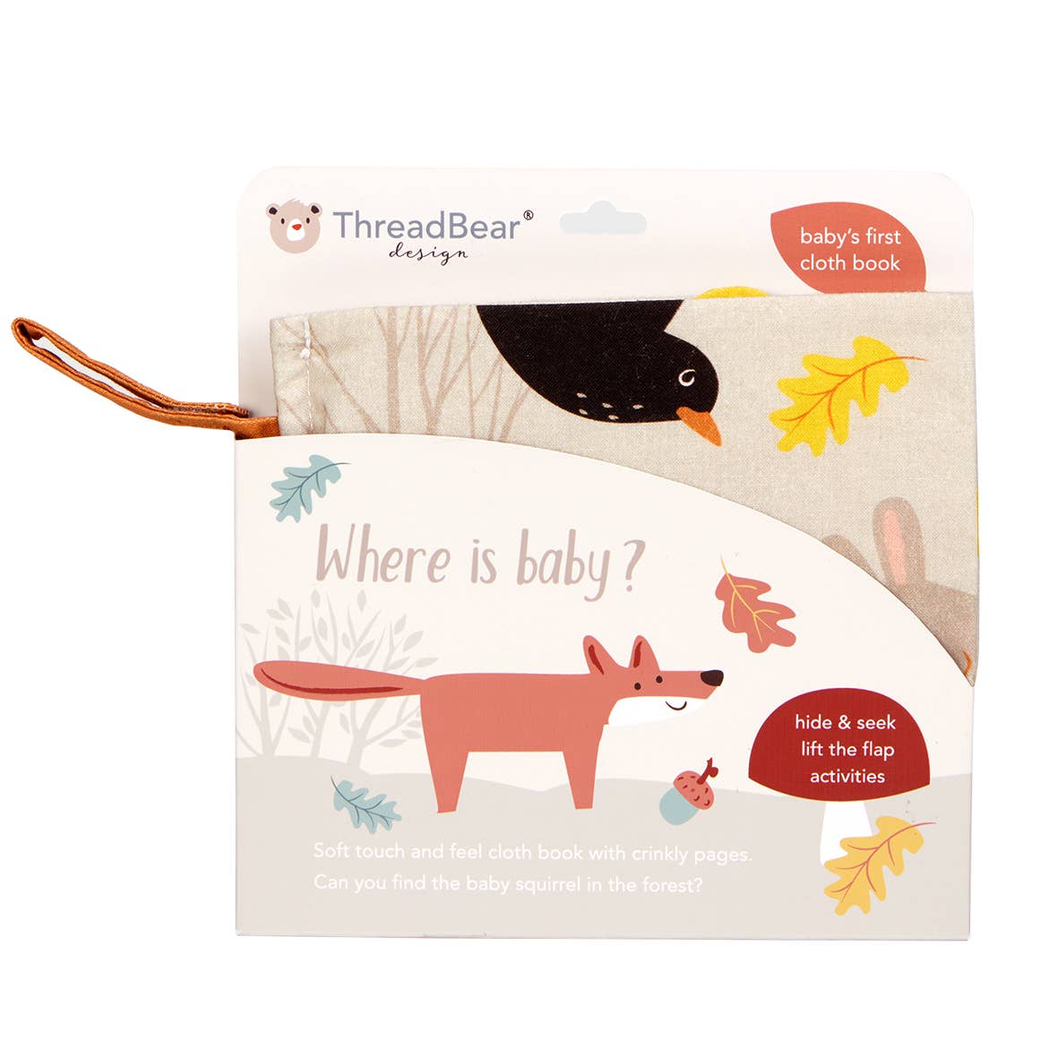 Where is Baby Fabric Activity Book For Babies and Toddlers