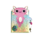 Kawaii Axolotl Glitter Lock Diary