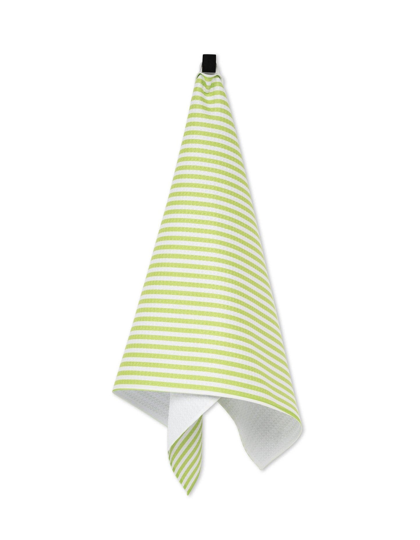 Summer Stripe Green Tea Towel