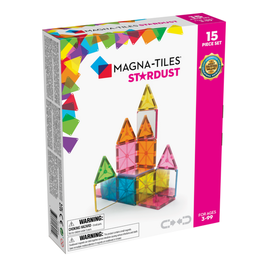 Magnatiles Stardust 15-Piece Set