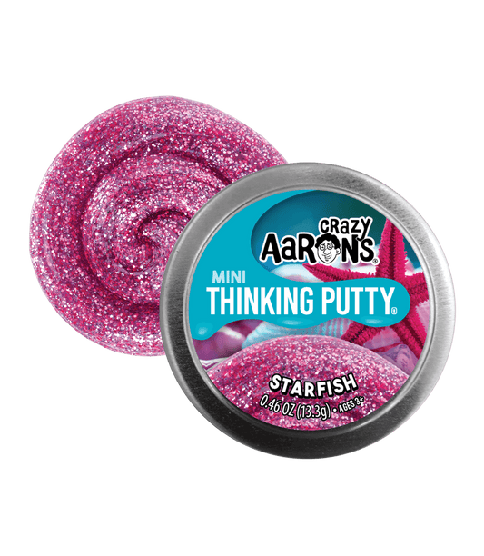 Mini Starfish 2" Thinking Putty Tin