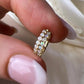 Opal Mini 14kt Gold Huggies