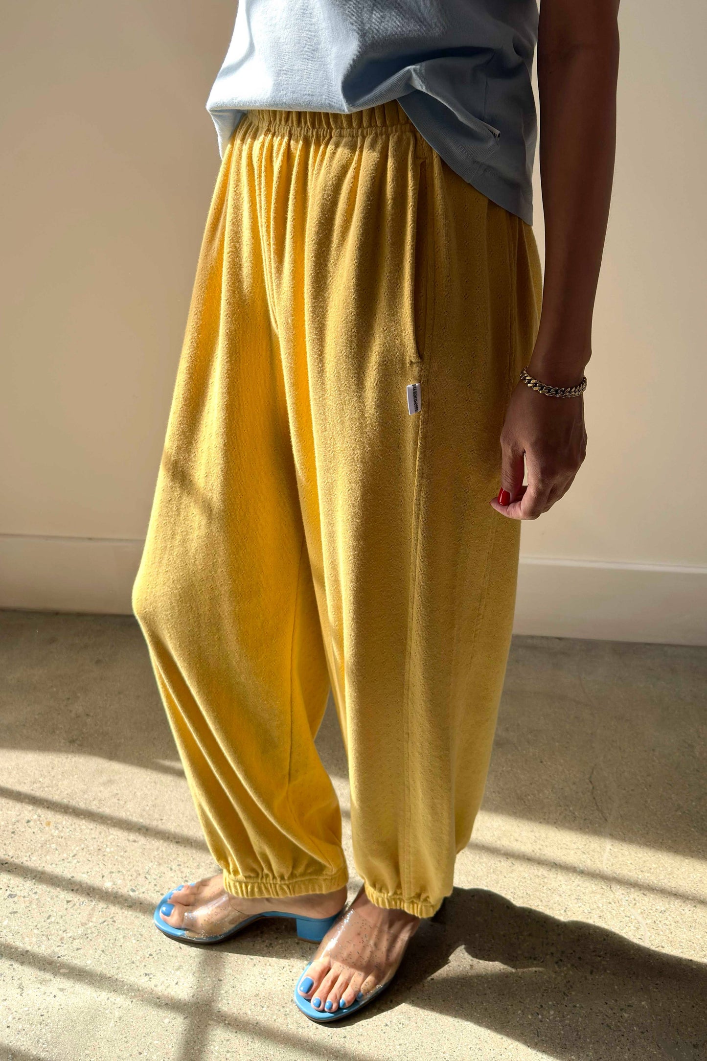 Pointelle Balloon Pants