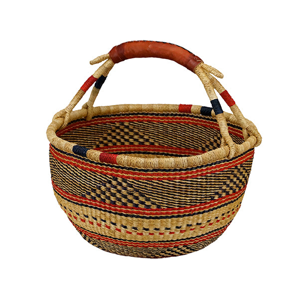 Colorful Medium African Basket