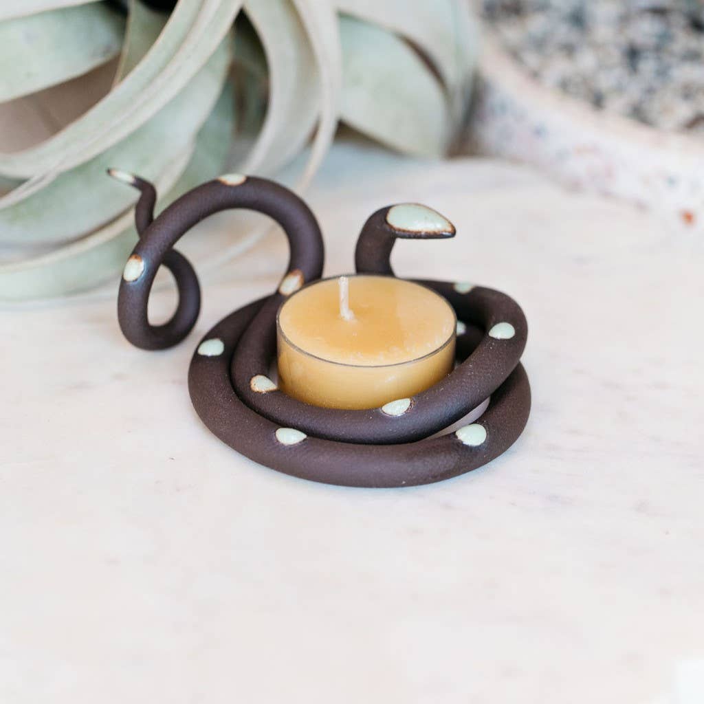 Ceramic Snake Tealight