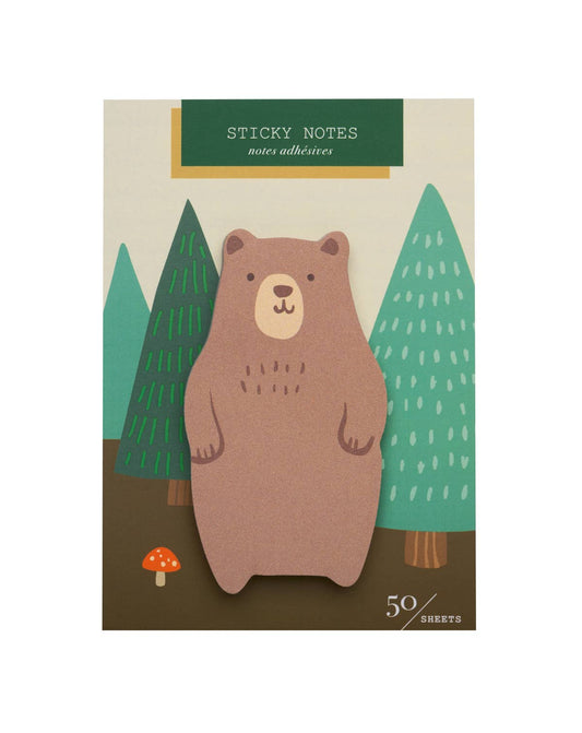 Bear Die Cut Single Sticky Notes