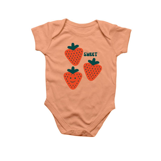 Strawberries Baby Onesie