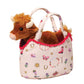 Bestie Westie Sassy Pet Sak w/ Highland Cow Purse