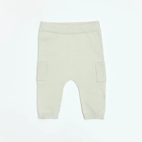 Stone Side Pocket Sweater Knit Pants