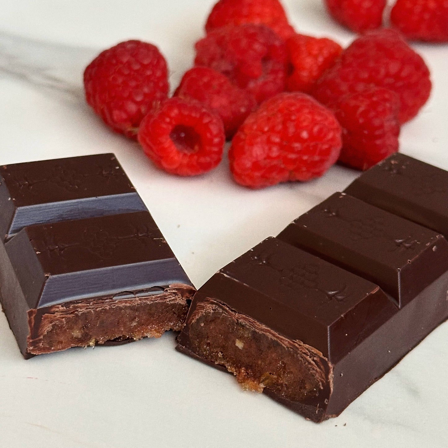 Raspberry Dark Chocolate Small Mild Addictions Bar