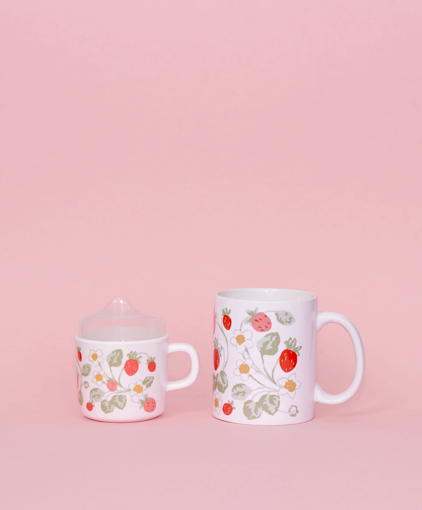 Strawberry Mama and Me Cup Set