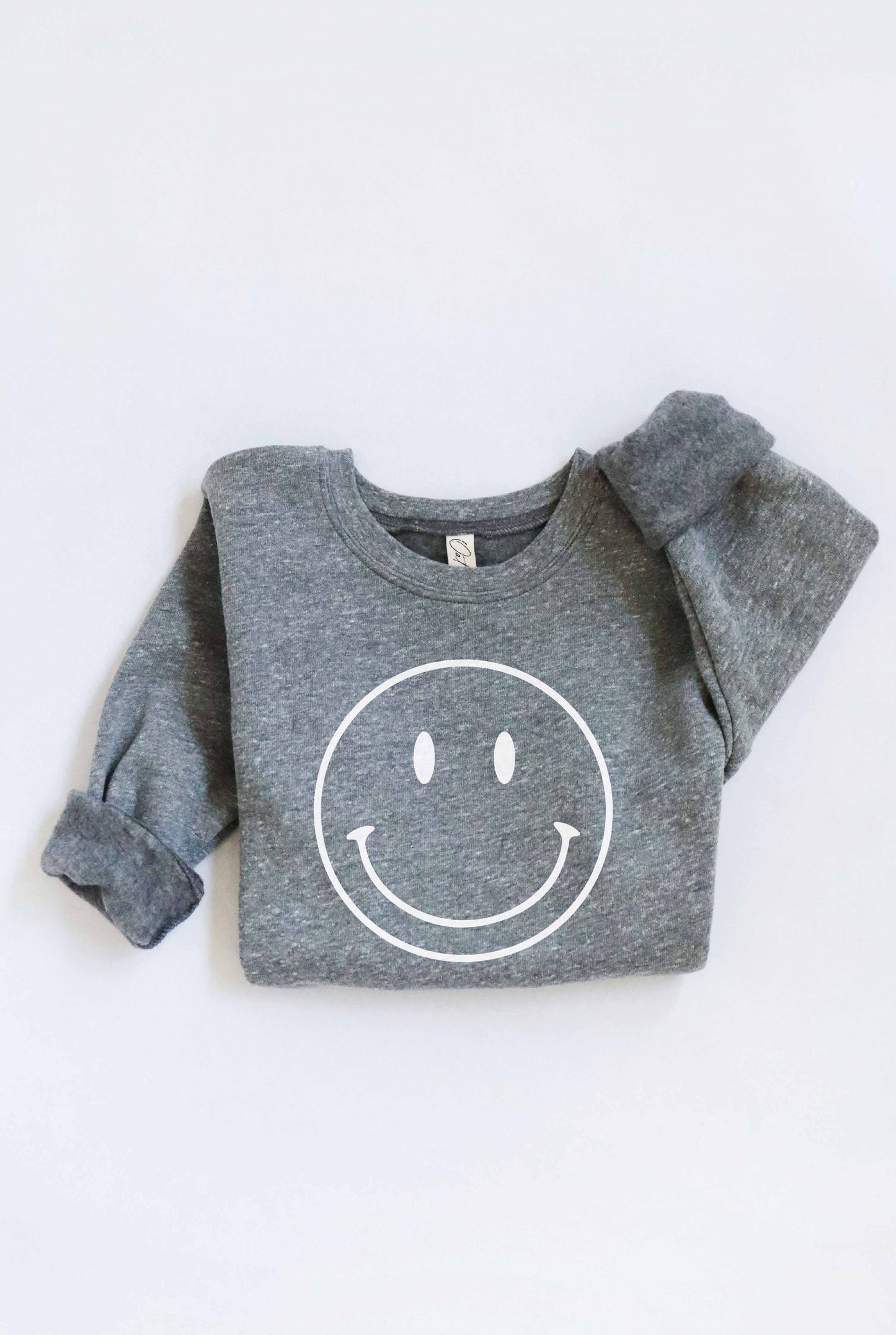 SMILEY FACE Toddler Unisex Graphic Sweatshirt