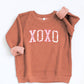 XOXO WITH PATTERN Toddler Graphic Sweatshirt